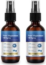 Generikus 2 Fl Oz Magnézium Oil Spray - Tiszta és szerves - Magas koncentráció Magnézium - Non-GMO, gluténmentes - Easy to Absorb - 2pc