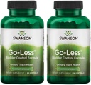Swanson Go- Less Bladder Control Formula - Promotes Trakt Health and Health Bladder Support - Felnőttek természetes kiegészítése tökmag kivonat - (90 Softgels) 2 Pack