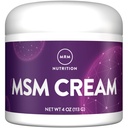 MRM MSM Cream A-vitaminnal és D-vel -- 4 Oz.