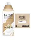 SupplER COFFEE Creamen 124; SugarFree - 124; 25,4 Fl Oz, csomag: 6 - 124; Keto - Coffee Creamer - 124; 0g Sugar, 1g Protein, 15 Calories - 124; Vanilla
