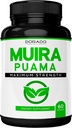 Muira Puama Root kivonat 1000mg férfiaknak és nőknek - Prémium kapszula - 60 Count - Zero Fillers - Third Pary Tested - Gluten Free & Non- GMO - USA Made - Quality Guarantee - Tested for Potency & Purcess