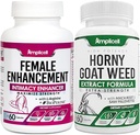 Női javítások & Horny Goat Weed Pills - Libido booster for men & women - Hormon Balance - Mood & Energy Pills - 60Caps