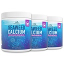 Seaweed Kalcium kutyáknak és macskáknak 14oz, Kalcium kiegészítése kiegyensúlyozott háziasított élelmiszerek, Tesztelt tisztaság, Megfizethetőbb, mint a verseny, Vet Ajánlott, Formerly Nature 's Best Seaweed Kalcium (3 csomag)