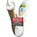 iProvèn Pro Service - 124; Fül hőmérő Non-Touch Forehead Function 124; Felnőttek, Gyerekek, Babák számára Superior Accuracy; Premium Digital Thermometer Felnőttek és minden korban
