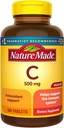 Természet Készített C-vitamin 500 mg tabletta, 500 Számérték mérete, Immuntámogatás, glutén mentes (csomag 3)