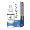 MediQuick Antiszeptikus spray Mist 4 Fl Oz Oz) 124; Skin & Weund javítási First Aid Spray for Burns & Cuts with 12 Hour Action