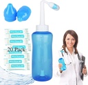 Nasal Wash Bottle, Sinus Rinse Bottle Nose Wash Cleaner 300ml Nasal Wash Bottle Pot Device Nasal Bewässerung - Nasenpflege und Feuchtigkeitspflege für Erwachsene & Kinder (1)