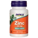 NOW Foods Cink Glukonát, 100 tabletta / 50 mg