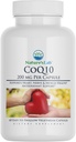 Nature 's Lab CoQ10 200mg Táplálkozási kiegészítés - Támogatja a szív, idegek és izom egészségét * - 60 gróf (2 hónap ellátás)