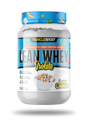 Musclesport Lean Whey Revolution ™ Protein Powder - Whey Protein Isolate - Alacsony kalóriatartalmú, alacsony szénatomszámú, alacsony zsírtartalmú, hihetetlen aromák - 25 g fehérje per Scoop (2lb, Lean Charms)