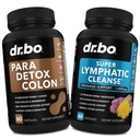 Colon Cleanse Pills Body Detoxy & Lymphomatic Drainary - Interstinal Guard Cleanser for Gyomor Gut & Lymph Supplements Pills - Lymphomatic Support Lymph Node Detox Cleanse System Draanse