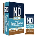 "MO RELIEF" BARS - All- Natural Superfood Snack Bar - Recovery Snack Bars - Után workout Nutritent Support with Dates, Chamomile, Turmeric, & Ginger - (12 bar egy dobozban) (Mogyoróvaj)