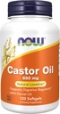 Castor Oil 650mg 120 Softgels (2 db-os csomag)