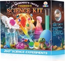 260 + Tudományos kísérletek - Több mint 120 db Science Kits for Kids Age 5-7-9-12, Boys Girls Pre School Chemistry Set & STEM Learning Educational Toys, Születésnapi ajándékok Karácsonyi Stocking Stuffers gyerekeknek