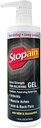 Stopain Pain Relief Gel 16oz, USA Made, Max Strength Fast Activity with Menthol, MSM, Glucosamine for Joint Pain, Hátfájás, Arthritis, Knee, Neck Pain, HSA FSA jóváhagyott OTC Topical Analgetic Product