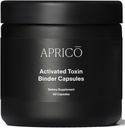 Aprico aktivált toxin Binder kapszula Aktivált kőszén, zeolit, és Aloe Vera - Detox támogatás (60 kapszula)