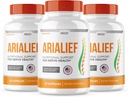 (3 PACK) Arialief Sciatica Nerve Support, Arialeef Advanced Nerve Health, Arialeaf Prime Palm Sciatica, Aria Leaf Primeppalm Aria Lief, Nerve Relief Sciatic Soothing (180 kapszula)