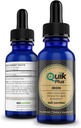 QuikPlus vas ionos folyadék ásványi kiegészítése hemoglobin & Ferritin - magas abszorpció vaspótlás felnőttek számára - Vegán, gluténmentes, minden természetes - 2 oz Tartály