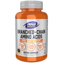 NOW Foods Sports Nutrition, Branched Chain Amino acids, Leucin, Izoleucin és Valine, 120 Veg kapszula