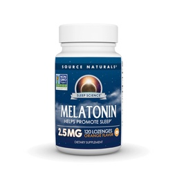 Source Naturals Melatonin 2,5 mg - 120 Narancs ízesített Lozenges