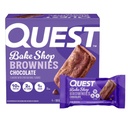 Quest Nutrition Bake Shop, Csokoládé Brownies, 10g Protein, 2g Net Carbs, 1g Sugar, 4 Count