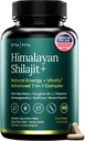 Urolithina- Complex w Shilajit, Organic Sea Moss, Ashwagandha & Tongkat Ali, Natural Energy, Libido, Hormonegyensúly, és Fókusz a férfiak és nők (Made in USA - 3. párt teszt)