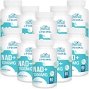 Liposomal NAD+ Ergänzung 1000 mg | Höchste NAD Pontecy | Max Absorption | Reine NAD Ergänzung | Energie und DNA Reparatur, Alterung Verteidigung, Gehirn Funktion | 600 Softgels