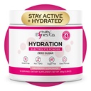 Zuckerfreies Elektrolyt-Pulver-Getränk-Mischung Schnelle Hydration Natürlich mit Bio-Monk-Frucht, Himbeer-Lemonade-Flaschen (325g) mit Schlüsselelektrolyten und Trace-Mineralien -Keto Friendly, Vegan