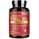 NATURE TARGET Krill olaj 2000 mg Omega3 EPA & DHA-val Astaxantin kiegészítés, Kolin - Támogatja a szív, agy, Csatlakozás, Eye Health, Non-GMO, Gluten Free, 120 Softgells (60 Servings)