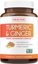 Turmix és gyömbér kiegészítés (Non-GMO) 1980mg Serving - Kurkuma fekete bors bioperinnel, gyömbér kivonat, és 95% kurkuminoidok por - Tumeric Joint Support kiegészítés - 90 kapszula