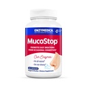 Enzymedica, MucoStop, Natural Enzyme Supplement, Relieves Seasonal vagy alkalmi congestion, Supports Easy Breathing, 48 Count