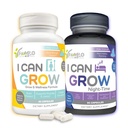 I Can Grow Day & Night Bundle for Kids 10 + & Teens draft 124; Growth Support with L- Arginine, Colostrum, Magnézium