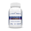 Hepatiben Máj Detox Cleanse Minden természetes kiegészítése Milk Thistle, Silybin, NAC, Kolin, MSM, Turmeric, Berberine, Glutathione Alpha Lipoic Acid Vegan NonGMO 120 kapszula