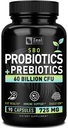 Probiotikumok és prebiotikumok + SBO Probiotikumok (60 milliárd CFU) Acidophilus Probiotic w. Saccharomyces Boulardi, Bifidobacterium + Spore Probiotic & Organic Sproted Prebiotic Fiber Blend