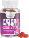 Fiber gumik felnőttek számára, Sugar Free Daily 4g Gumi Fiber kiegészítés, Prebiotic Gumi Digestive Health Support - Plant Based Soluble Chews, Prebiotics Támogatja a regularity & Digestion - 60 gumi