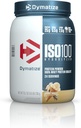 Dymatize ISO100 hidrolizált fehérje por, 100% savóizolátum fehérje, 25 g fehérje, 5, 5 g BCAA, glutén mentes, gyors felszívódás, könnyű emésztés, ínyenc vanília (24 szerváció)