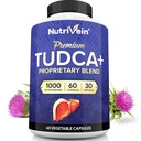 Nutrivein Premium TUDCA + Májfenntartó kiegészítés 1000mg - 30 napos ellátmány (60 kapszula): TUDCA-kiegészítés Bile Salts for Life Wellness