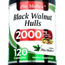 FITO MEDIC 's Lab - Black Walnut Hull, Pure - Black Walnut - 2000 mg / szerving, for cleaning and detoxicifing, Ultra high Absorption.