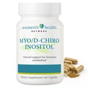 Women's Health Network Myo Inositol and D-Chiro Inositol 40:1 Ratio, Inositol Supplement for Women, Hormone Balance, 60 Capsules