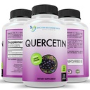 DOCTOR AJÁNLOTT KISZERELÉSEK Quercetin 100 mg Per Serving - 120 Veggie kapszula, vitamin kiegészítés, 60 napos ellátás, (Vegán és nem GMO)