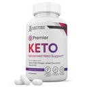 Premier Keto ACV Pills 1275MG Keto Support Blend Alternative to Gummees Formuled with Apple Cider Vinezar Extra Virgin Olive Oil Powder Green Tea Leaf 60 Capsules