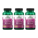 Swanson Green Liped Mussel (freeze- szárított) - Új-Zéland Joint Health & Mobility Supplement - Natural Formule May Support Heart Health & Digestive Function - (60 kapszula, 500mg Minden egyes) (3 csomag)