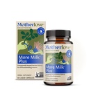 Motherlove More Milk Plus (60 Liquid caps) Fenugreek-Based Lactation Supplement to Support Breast Milk Supply—Non-GMO, Organic Herbs, Vegan, Kosher, Soy-Free