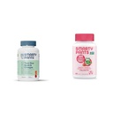 SmartyPants Teen Guy Multivitamin Gumies: Omega 3 Fish Oil (EPA / DHA) & Kids Probiotic Immunity Gumies: Prebiotics & Probiotics for Digestive Health and Immune Support Supplement