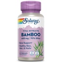 SOLARAY Bamboo Stem kivonat 600mg d.o.124; Egészséges haj, bőr, körmök, csontok és csatlakozószövetek támogatása