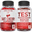 Atlantis Nutrition Tart Cherry 60 Gumies + tesztoszteron booster 60 Gumies