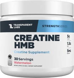Átlátszó Labs Creatine HMB - Creatine Monohidrát Powder HMB izomnövekedéshez, fokozott erő, fokozott energia kimenet, és jobb atlétikai teljesítmény - 30 szervák, görögdinnye