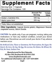 Best Naturals Acetyl L- karnitin és Alpha Lipoic Acid 750 mg & Cink Gluconate 50mg