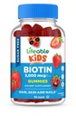 Életképes Sugar Free Kids Biotin Gumifélék 124; 5000mpg