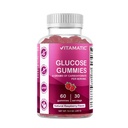 Vitamatic Glucose rágógumi - 60 Count - Természetes málna Flavor - 4G szénhidrát per serving (1 üveg)